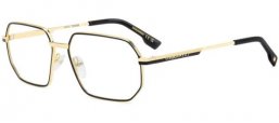 Monturas - Dsquared2 - D2 0158 - 0NZ MATTE GOLD BLACK