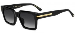 Gafas de Sol - Dsquared2 - D2 0161/G/S - 807 (9O) BLACK // DARK GREY GRADIENT