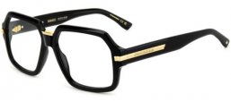 Monturas - Dsquared2 - D2 0162 - 807 BLACK