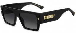 Gafas de Sol - Dsquared2 - D2 0165/S - 807 (9O) BLACK // DARK GREY GRADIENT