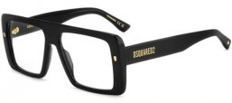 Monturas - Dsquared2 - D2 0166 - 807 BLACK