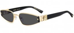 Gafas de Sol - Dsquared2 - D2 0168/S - 000 (IR) GOLD // GREY