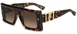 Gafas de Sol - Dsquared2 - D2 0169/S - 086 (HA) HAVANA // BROWN GRADIENT