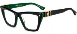 Monturas - Dsquared2 - D2 0172 - 1ED GREEN