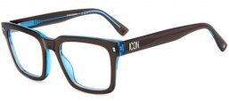 Monturas - Dsquared2 - ICON 0013 - 3LG BROWN BLUE