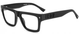 Monturas - Dsquared2 - ICON 0023 - 003 MATTE BLACK