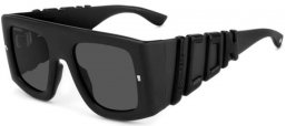 Gafas de Sol - Dsquared2 - ICON 0024/S - 003 (IR) MATTE BLACK // GREY