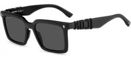 Gafas de Sol - Dsquared2 - ICON 0025/S - 003 (IR) MATTE BLACK // GREY