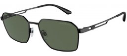 Gafas de Sol - Emporio Armani - EA2140 - 300171  MATTE BLACK // DARK GREEN