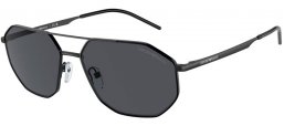 Gafas de Sol - Emporio Armani - EA2147 - 300187  MATTE BLACK // DARK GREY