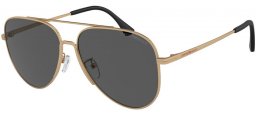 Gafas de Sol - Emporio Armani - EA2149D - 337187  MATTE PALE GOLD // DARK GREY