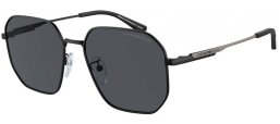 Sunglasses - Emporio Armani - EA2154D - 300187  MATTE BLACK // DARK GREY