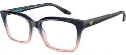 Monturas - Emporio Armani - EA3219 - 5991 GRADIENT BLUE ORANGE