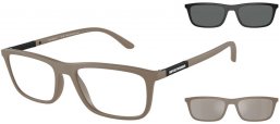 Lunettes de soleil - Emporio Armani - EA4160 - 54381W  MATTE MUD // CLEAR