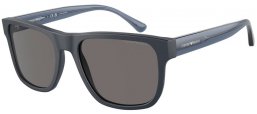 Gafas de Sol - Emporio Armani - EA4163 - 508881  MATTE BLUE // DARK GREY POLARIZED