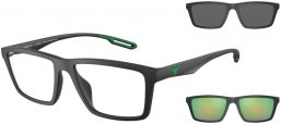 Lunettes de soleil - Emporio Armani - EA4189U - 50011W  MATTE BLACK // CLEAR