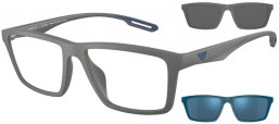 Gafas de Sol - Emporio Armani - EA4189U - 50601W  MATTE GREY // CLEAR