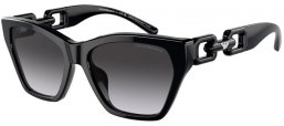 Gafas de Sol - Emporio Armani - EA4203U - 50178G  SHINY BLACK // SMOKE GRADIENT