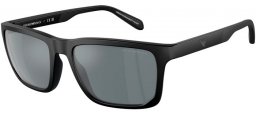 Gafas de Sol - Emporio Armani - EA4219 - 50016G  MATTE BLACK // BLACK MIRROR GREY