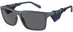 Gafas de Sol - Emporio Armani - EA4219 - 610387  MATTE DARK GREY // GREY POLARIZED