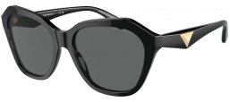 Gafas de Sol - Emporio Armani - EA4221 - 501787  SHINY BLACK // DARK GREY