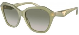 Gafas de Sol - Emporio Armani - EA4221 - 61168E  SHINY OPAL GREEN // GREEN GRADIENT