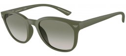 Gafas de Sol - Emporio Armani - EA4225U - 60998E  MATTE GREEN // GREEN GRADIENT