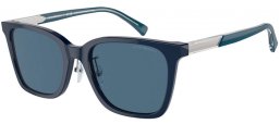 Gafas de Sol - Emporio Armani - EA4226D - 603980  SHINY BLUE // DARK BLUE