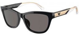 Gafas de Sol - Emporio Armani - EA4227U - 501787  SHINY BLACK // DARK GREY POLARIZED