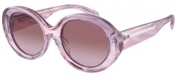 Gafas de Sol - Emporio Armani - EA4231U - 61558H  STRIPED PINK // VIOLET GRADIENT