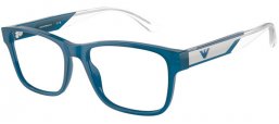 Monturas - Emporio Armani - EA3239 - 6092  SHINY OPALE BLUE