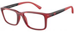 Gafas Junior - Emporio Armani Junior - EK3203 - 5440  TRANSPARENT RED