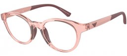 Frames Junior - Emporio Armani Junior - EK3205 - 5544  TRANSPARENT SHINY PINK