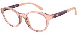 Lunettes Junior - Emporio Armani Junior - EK3205 - 5821  TRANSPARENT PINK