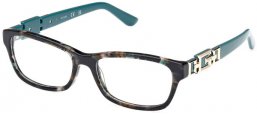 Monturas - Guess - GU2986 - 098  HAVANA GREEN