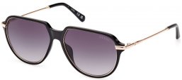 Sunglasses - Guess - GU00067 - 01B  SHINY BLACK // GREY GRADIENT