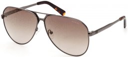 Gafas de Sol - Guess - GU00069 - 08F  SHINY ANTHRACITE // BROWN GRADIENT