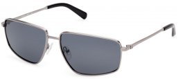 Gafas de Sol - Guess - GU00088 - 08D  SHINY ANTHRACITE // GREY POLARIZED