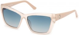 Gafas de Sol - Guess - GU00098 - 25P  SHINY IVORY // GREEN GRADIENT