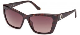 Gafas de Sol - Guess - GU00098 - 52F  DARK HAVANA // BROWN GRADIENT