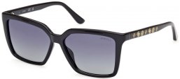 Lunettes de soleil - Guess - GU00099 - 01D  SHINY BLACK // GREY GRADIENT POLARIZED