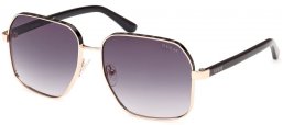 Gafas de Sol - Guess - GU00107 - 05B  SHINY ROSE GOLD // GREY GRADIENT