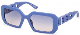 Gafas de Sol - Guess - GU00110 - 91W  MATTE BLUE // BLUE GRADIENT