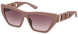 Gafas de Sol - Guess - GU00111 - 58F  MATTE BEIGE // BROWN GRADIENT