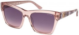 Gafas de Sol - Guess - GU00113 - 57Z  SHINY BEIGE // DARK VIOLET GRADIENT