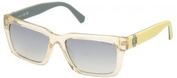 Gafas de Sol - Guess - GU00121 - 39C  SHINY LIGHT YELLOW // GREY GRADIENT MIRROR