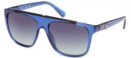 Gafas de Sol - Guess - GU00123 - 90W  SHINY BLUE // BLUE GRADIENT