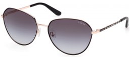 Gafas de Sol - Guess - GU00148 - 02B  MATTE BLACK // GREY GRADIENT