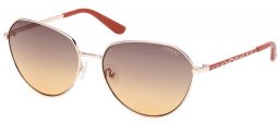 Gafas de Sol - Guess - GU00148 - 32F  SHINY PALE GOLD // BROWN GRADIENT