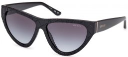 Gafas de Sol - Guess - GU00151 - 02B  MATTE BLACK // GREY GRADIENT